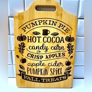 Halloween time cutting board